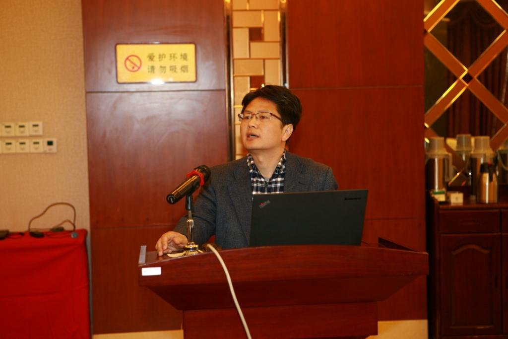 南京铁道职业技术学院曹国红做“服务国家战略,助力中国高铁”工作报告